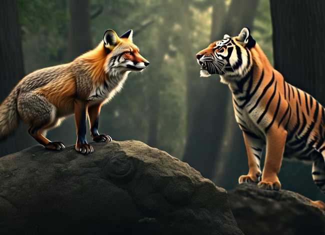 寓言故事狐假虎威的故事视频（寓言故事狐假虎威的故事视频大全）