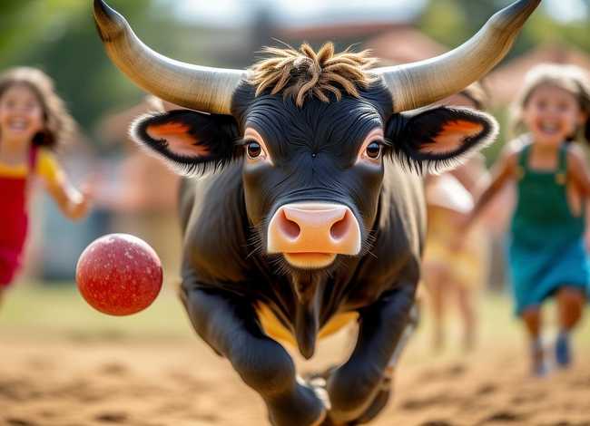 顽皮的小牛幼儿园绘本故事，顽皮的小牛故事图片