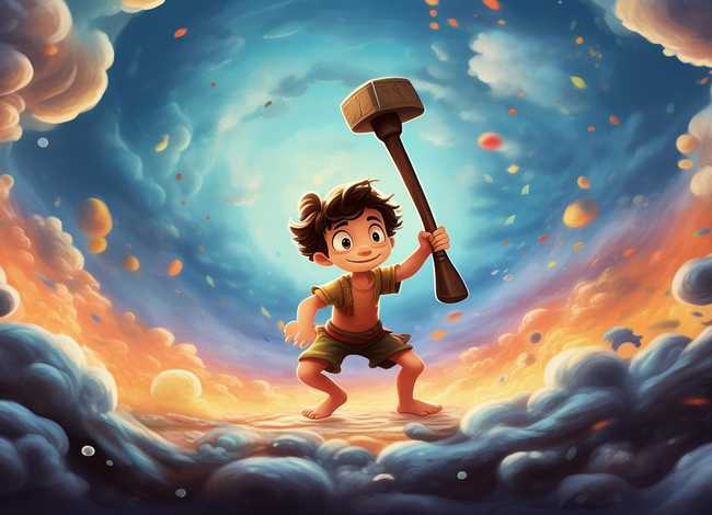 盘古开天地的故事儿童版 少儿故事盘古开天地