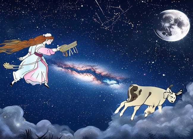 七夕故事诗；关于七夕故事的诗和词各一首