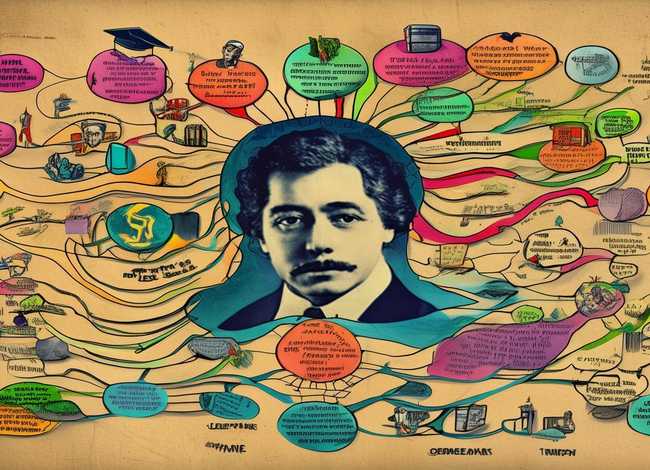 名人成长故事思维导图（名人成长故事思维导图模板）