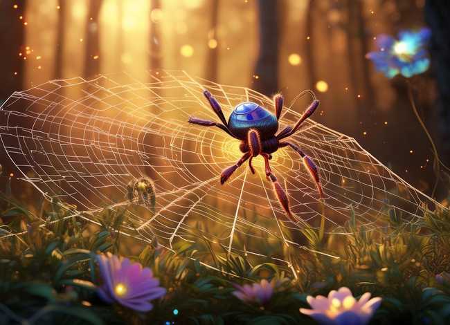 蜘蛛的故事绘本（蜘蛛的故事绘本故事内容）