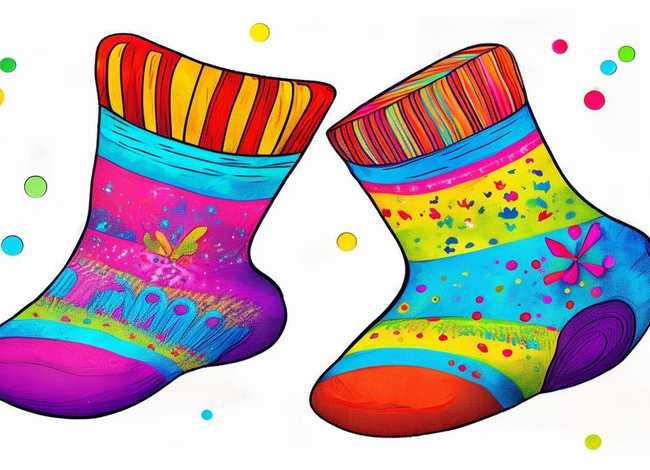 儿童袜子简笔画（袜子简笔画 儿童）