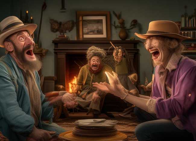 四人小故事表演；四人小故事表演视频