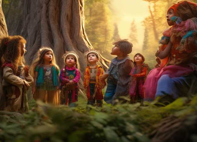 儿童民间故事100篇 - 小儿民间故事