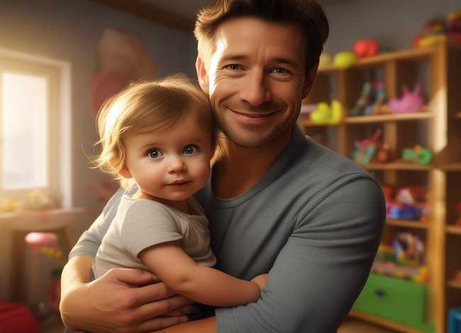 儿童故事爸爸的怀抱 - 爸爸的怀抱绘本故事
