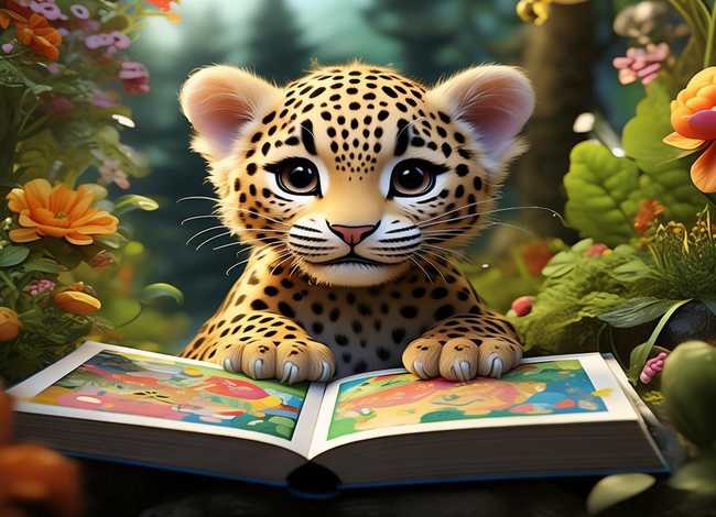 豹子绘本故事；关于豹子的绘本故事