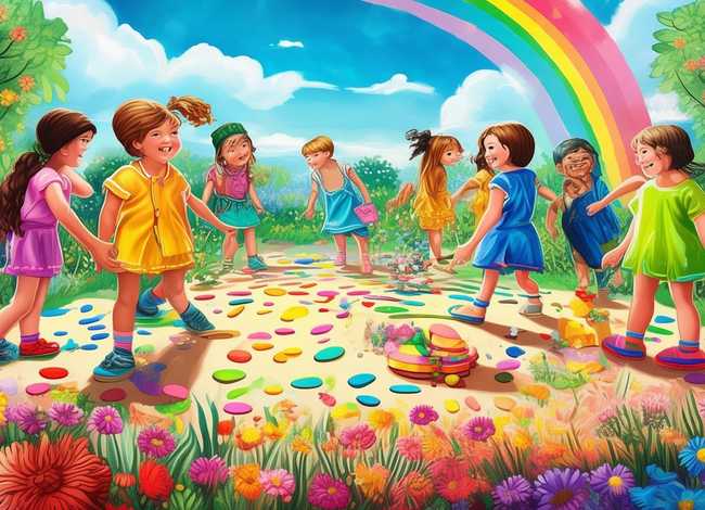 色彩儿童故事 - 关于颜色的故事幼儿