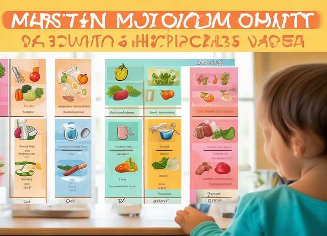 儿童营养膳食食谱设计，儿童营养食谱表设计