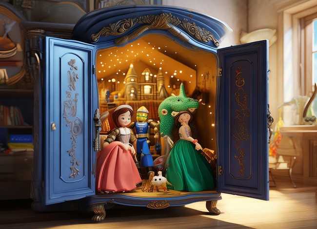 玩具柜的儿童故事 玩具柜子故事