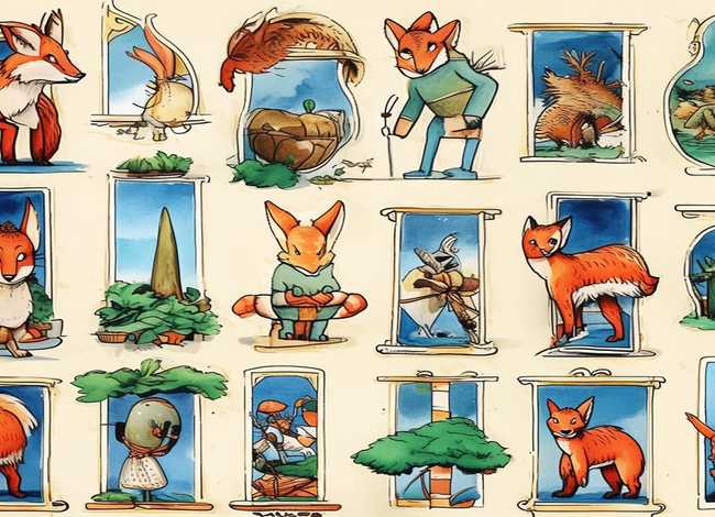 外国寓言故事手抄报图片、外国寓言故事手抄报图片大全