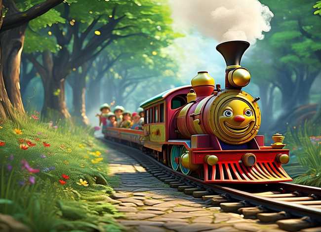 小火车童话故事；小火车咘咘故事内容