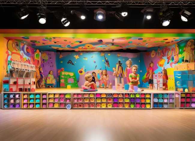 儿童表演妆容舞台(儿童表演妆容舞台效果图) 儿童表演妆容舞台(儿童表演妆容舞台效果图)