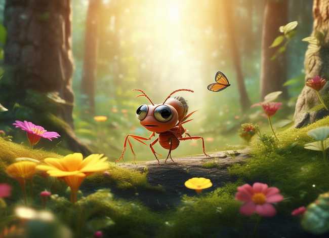 儿童故事小蚂蚁大冒险（小蚂蚁历险的故事）
