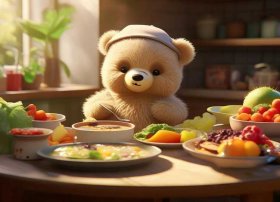 《午饭》绘本（小熊绘本《午饭》）