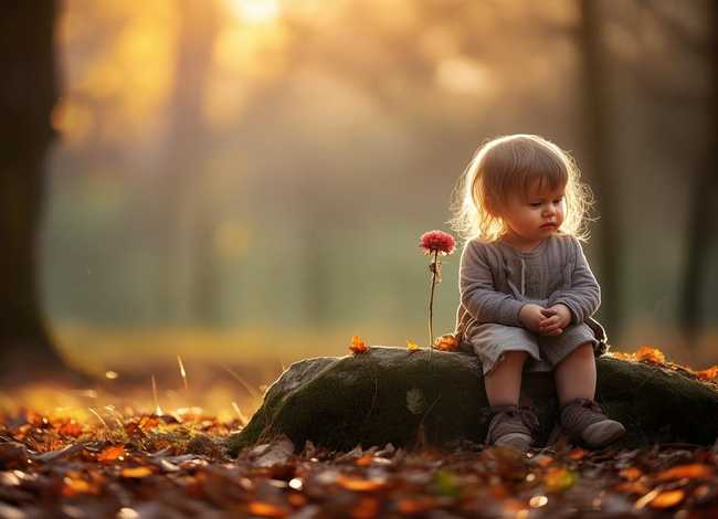 伤感儿童图片；伤感儿童图片唯美