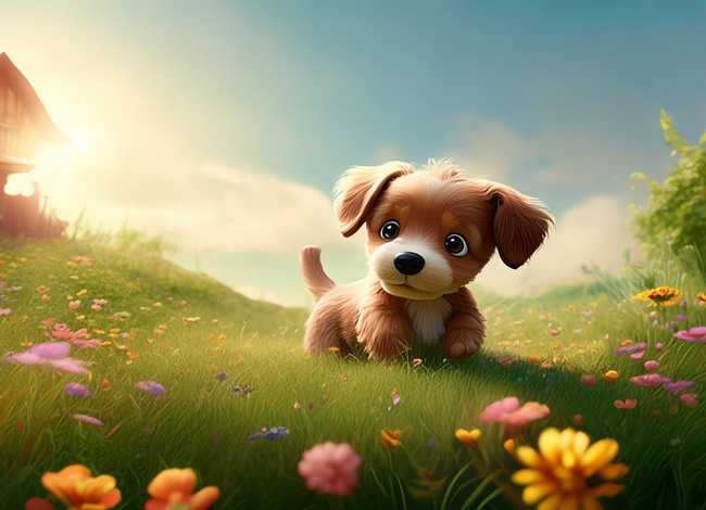 小狗的儿童故事 - 小狗的故事幼儿故事文字