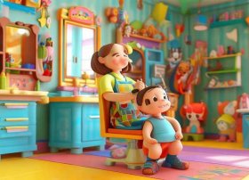 幼儿绘本故事理发店（幼儿绘本故事《理发店》）