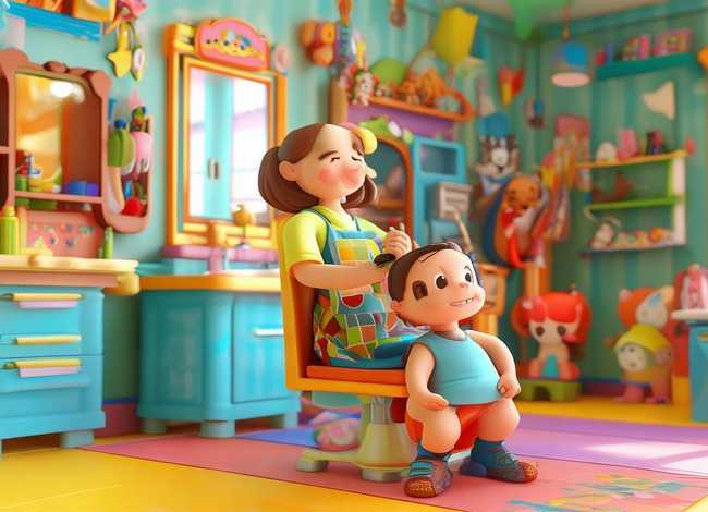 幼儿绘本故事理发店（幼儿绘本故事《理发店》）