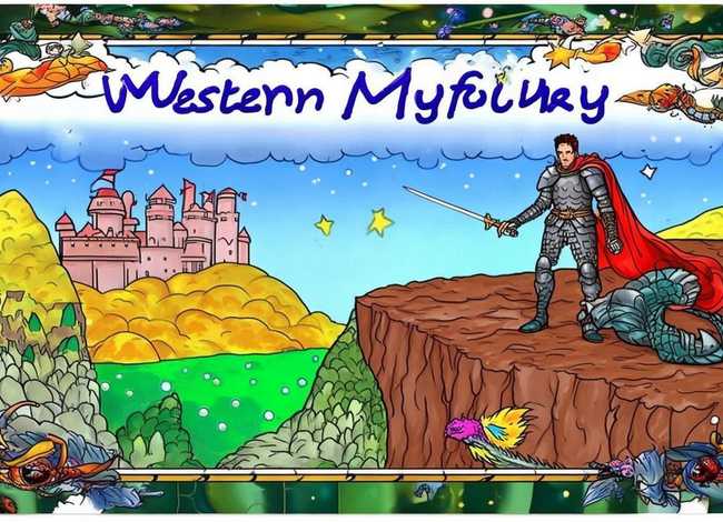 西方神话故事手抄报四年级、西方神话故事手抄报四年级图片