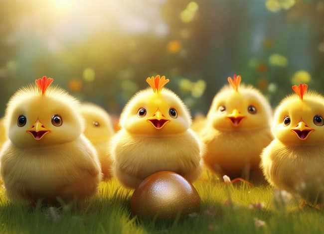 小鸡唱歌故事 - 小鸡唱歌故事视频