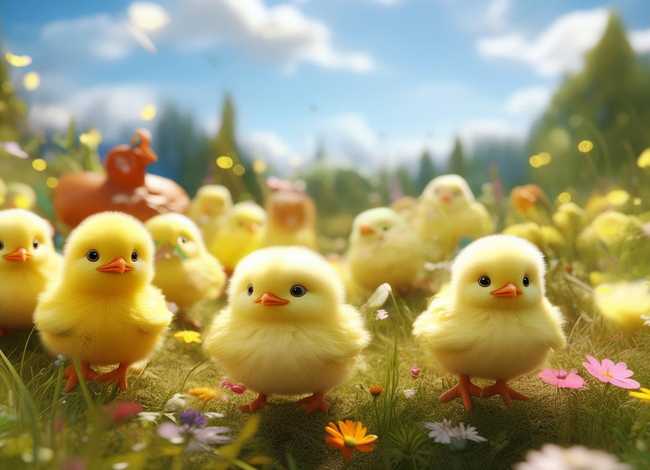 小鸡儿童故事完整版，小鸡幼儿故事