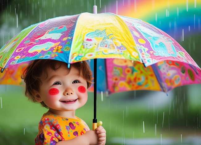 可爱的雨伞儿童故事、可爱的雨伞幼儿故事 可爱的雨伞儿童故事、可爱的雨伞幼儿故事