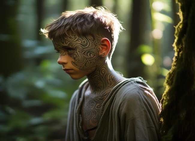 纹脸男孩故事；纹脸男孩故事视频