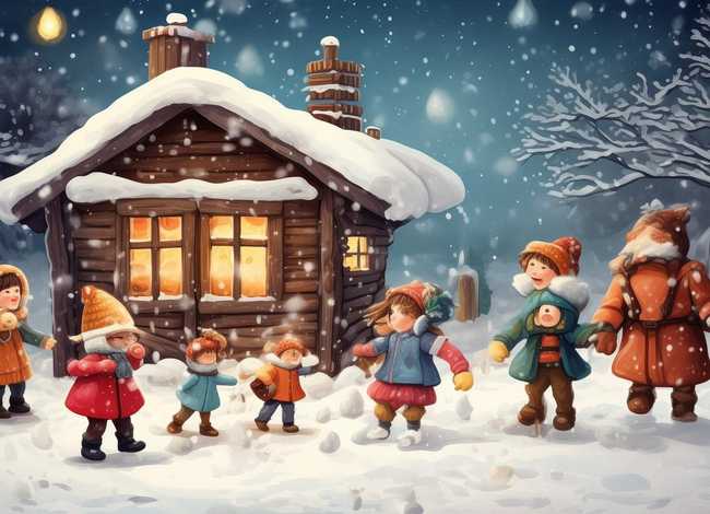 儿童故事下雪了表演；幼儿故事下雪了内容