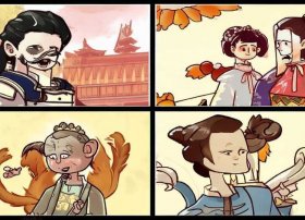 四大名著儿童画教学，四大名著的简笔画教程