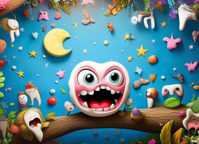 牙齿故事绘本图片、牙齿的故事绘本分析