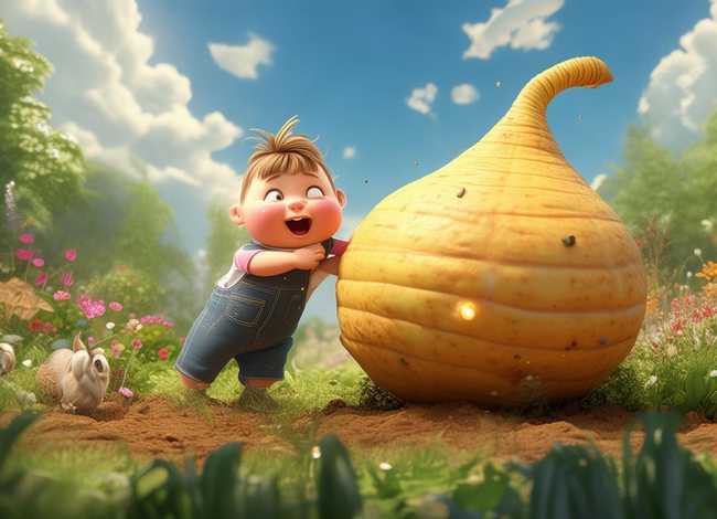 拔萝卜故事简单、拔萝卜简单小故事