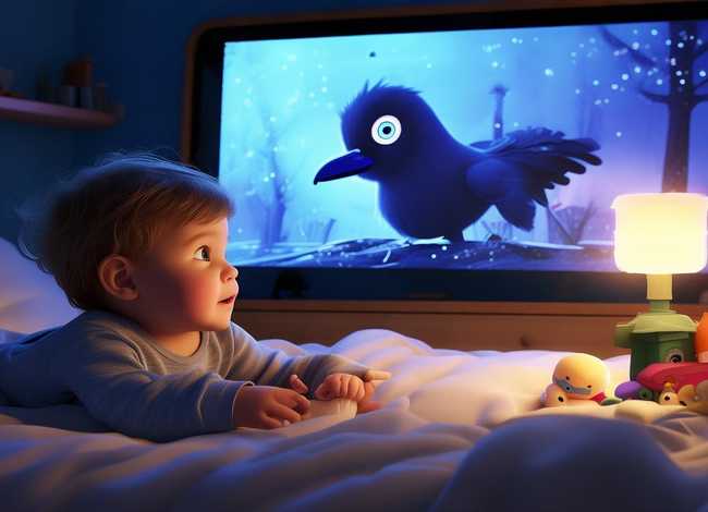 宝宝睡前故事乌鸦喝水视频、宝宝睡前故事乌鸦喝水视频讲解