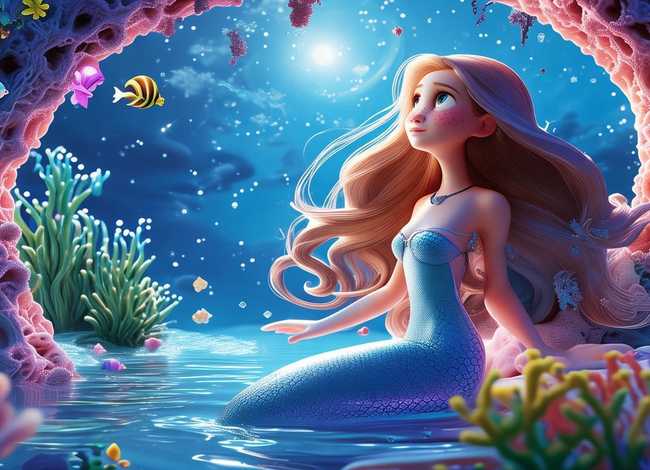 美人鱼的故事睡前1-3岁，美人鱼的故事睡前1-3岁免费听