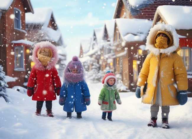 下雪的冬天儿童故事 下雪的冬天绘本故事