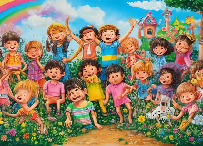 六一儿童节儿童画、六一儿童节儿童画简单