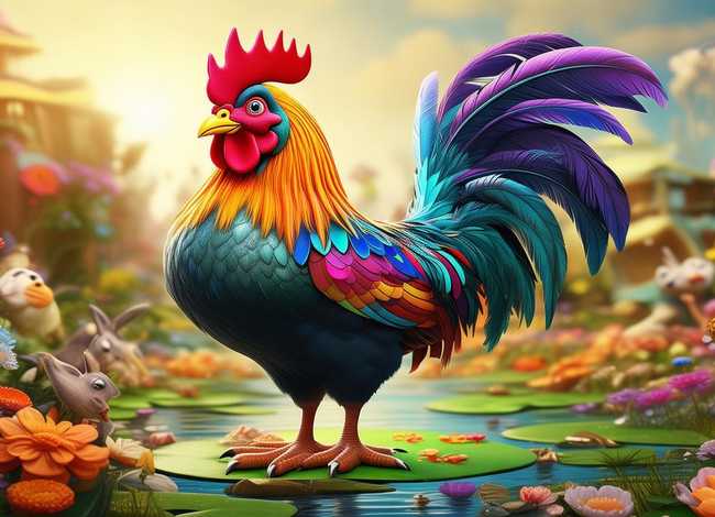 儿童故事大全骄傲的大公鸡，幼儿故事骄傲的大公鸡视频