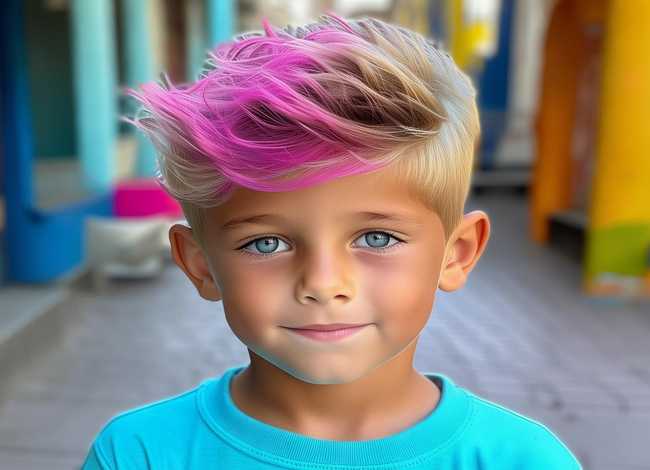 儿童发型男童；儿童发型男童2025新款