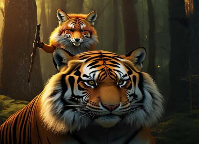 故事《狐假虎威》（故事《狐假虎威》教案）