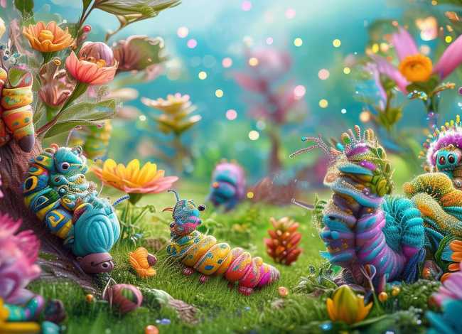 毛毛虫的所有故事 - 毛毛虫的所有故事视频