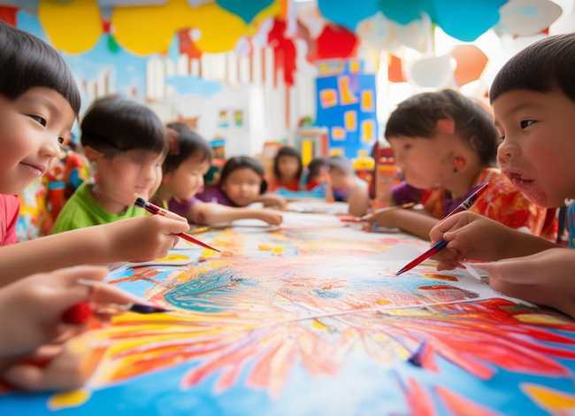 儿童画画教程3 - 儿童画画教程3-6岁画国庆节