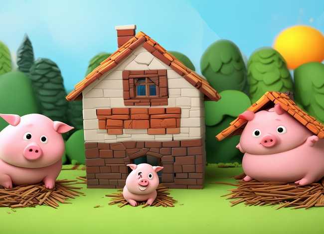 三只小猪儿童故事视频 三只小猪幼儿故事视频