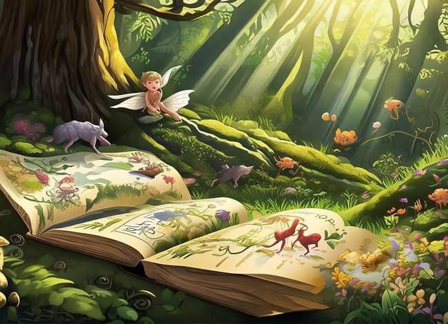 精灵的故事儿童书籍（关于精灵的故事书）