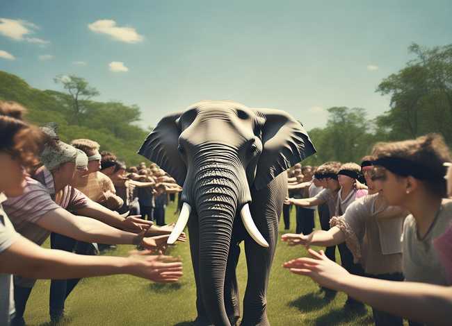 盲人摸象寓言故事的寓意；盲人摸象寓言故事的寓意和道理