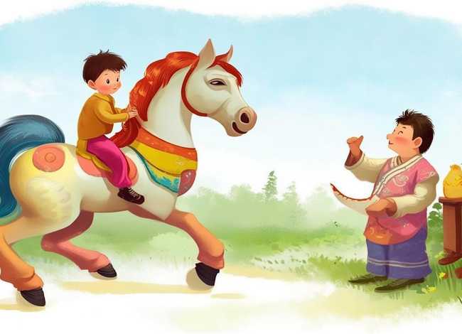 十二生肖马的故事儿童 - 十二生肖故事系列马的故事