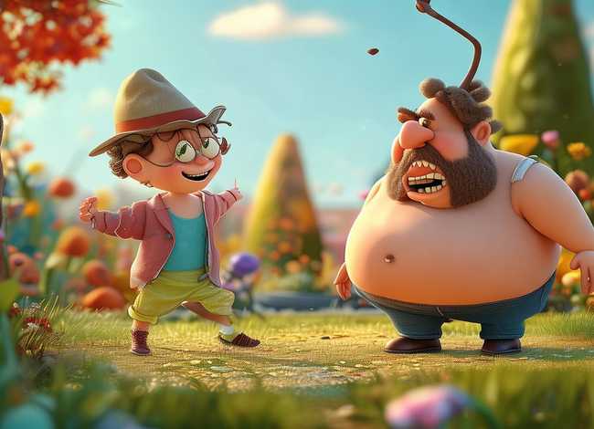 父与子搞笑动漫故事，父与子的搞笑故事