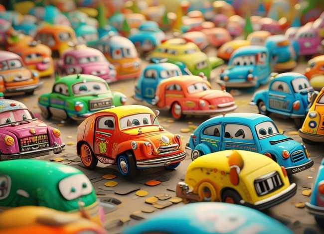 汽车故事绘本、汽车故事绘本制作图片