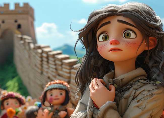 孟姜女哭长城的故事儿童版视频，孟姜女哭长城故事视频少儿版