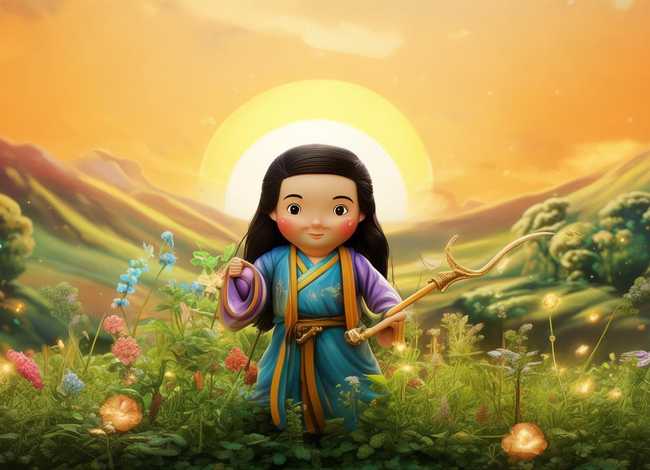 神农的传说儿童故事，神话故事神农的传说