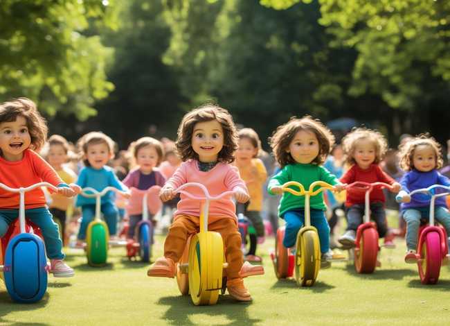 童年搞笑故事之自行车，自行车小故事完整动